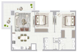 2 bedroom apartment